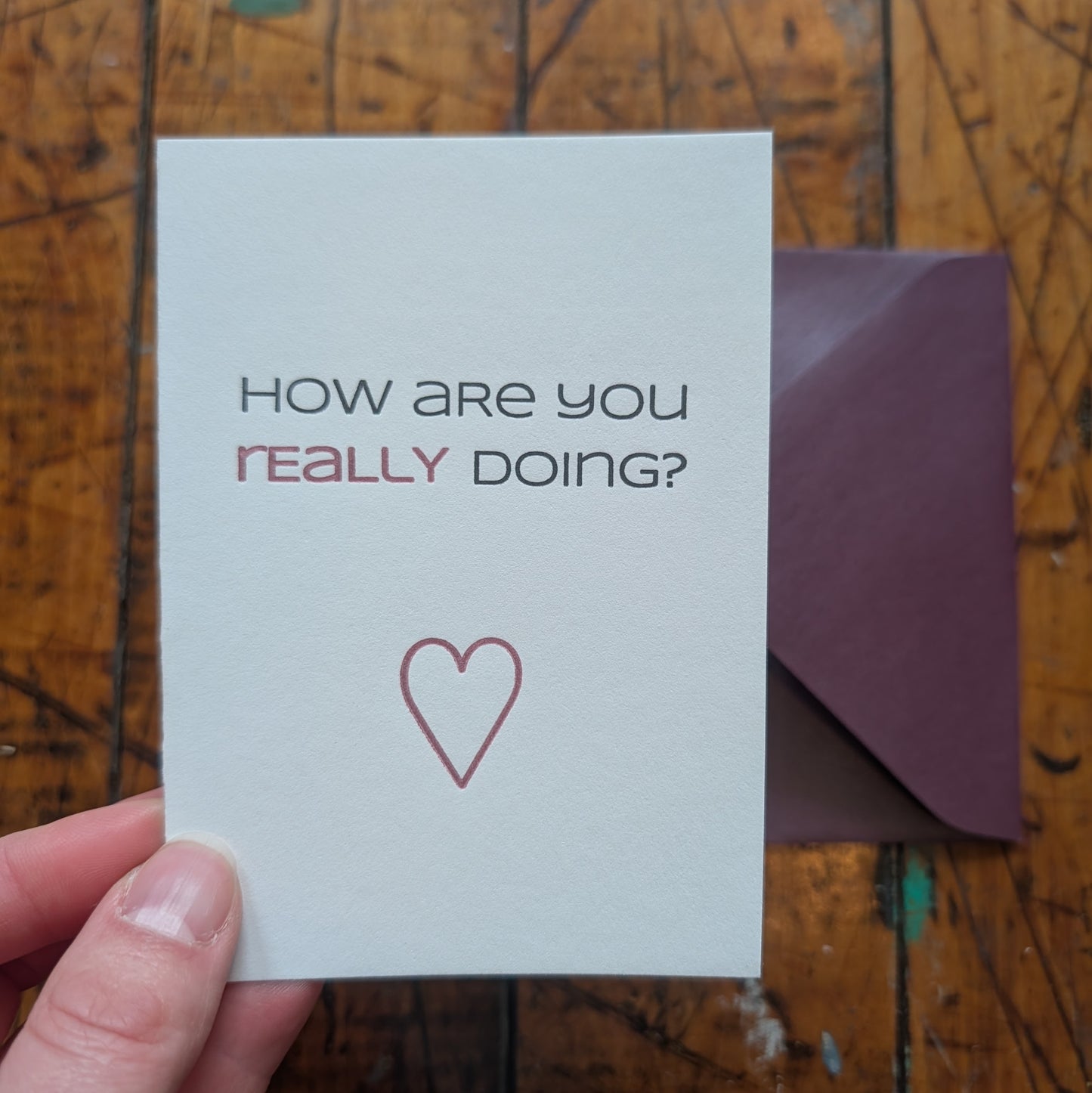 How Are You Really Doing?